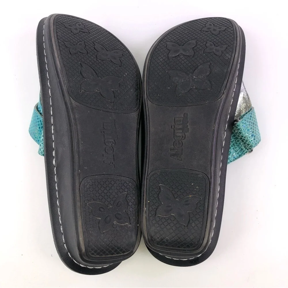 Alegria PG Lite CAR-727 Slip On Leather Sandals Women's EU 40 Size 10
